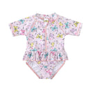 Toddler/Baby Girl Ruffle Printed One Piece Swimsuits