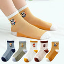 Baby/Kids Thin Mesh 5 Pairs Soft Breathable Cotton Socks
