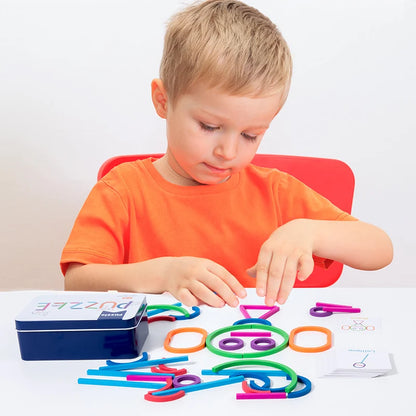 Kids SmartMind Puzzle &amp; Building Block Learning Set childrensterritory