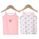 Young Girls Cartoon Design Soft Cotton Camisoles childrensterritory
