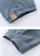 Pure Color Velvet Casual Kids Trousers for Spring and Autumn childrensterritory