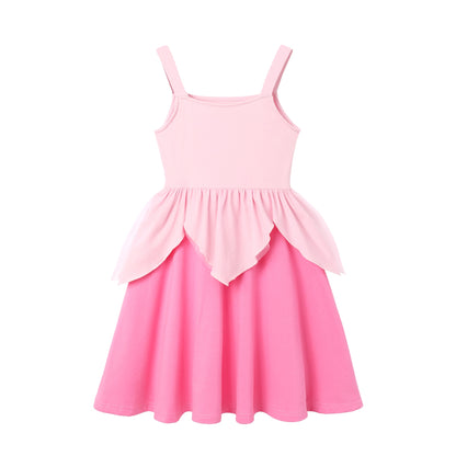 Kids GIrls Disney Princess Birthday Party Costume for Summer childrensterritory