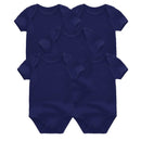 Short Sleeves Cartoon Print Soft Bodysuits For Baby Boys And Girls childrensterritory