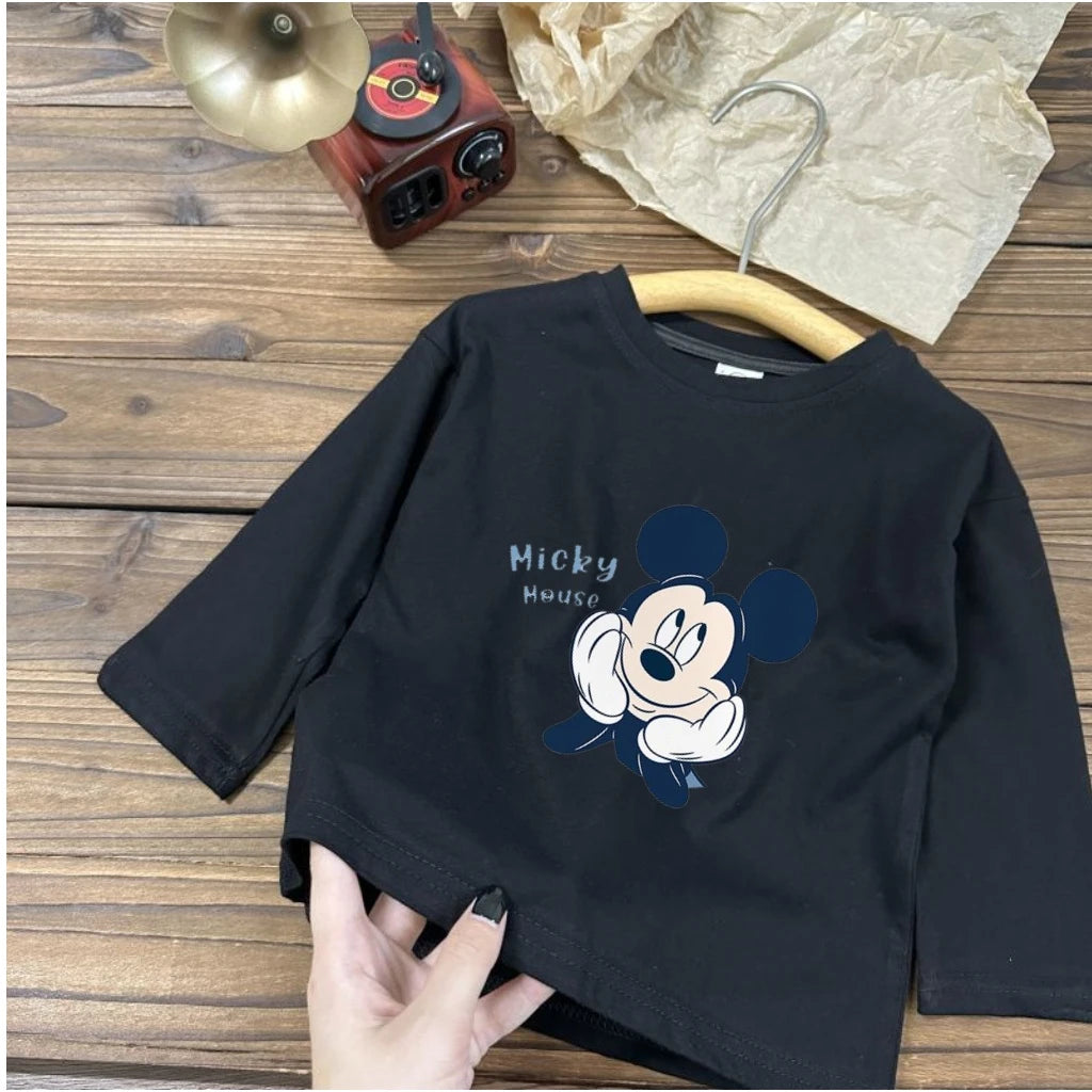 Kids Cartoon Print Summer Casual T-Shirts