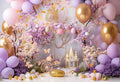 Floral Photography Background for Birthday Parties childrensterritory