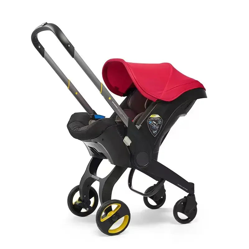High Landscope 3-in-1 Baby Folding Carriage Prams