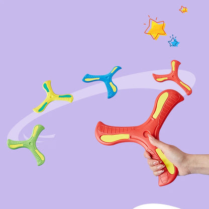 Outdoor Boomerang Soft Three-leaf Toy for Kids childrensterritory