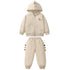 Little Boys Cartoon Dinosaur Design Sweatshirt+ Pant Sets childrensterritory
