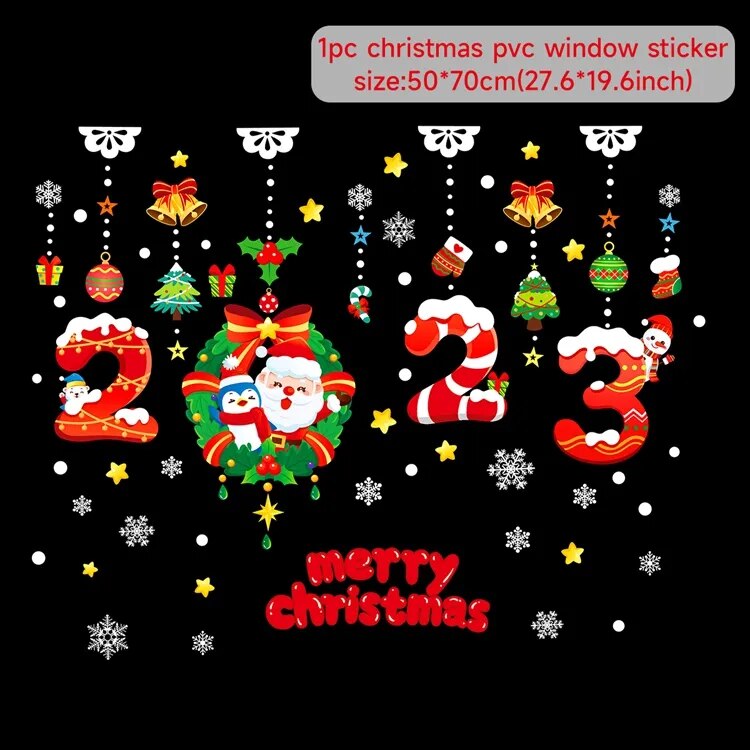 Kids Room Wall Decals for Christmas and New Year Decor childrensterritory