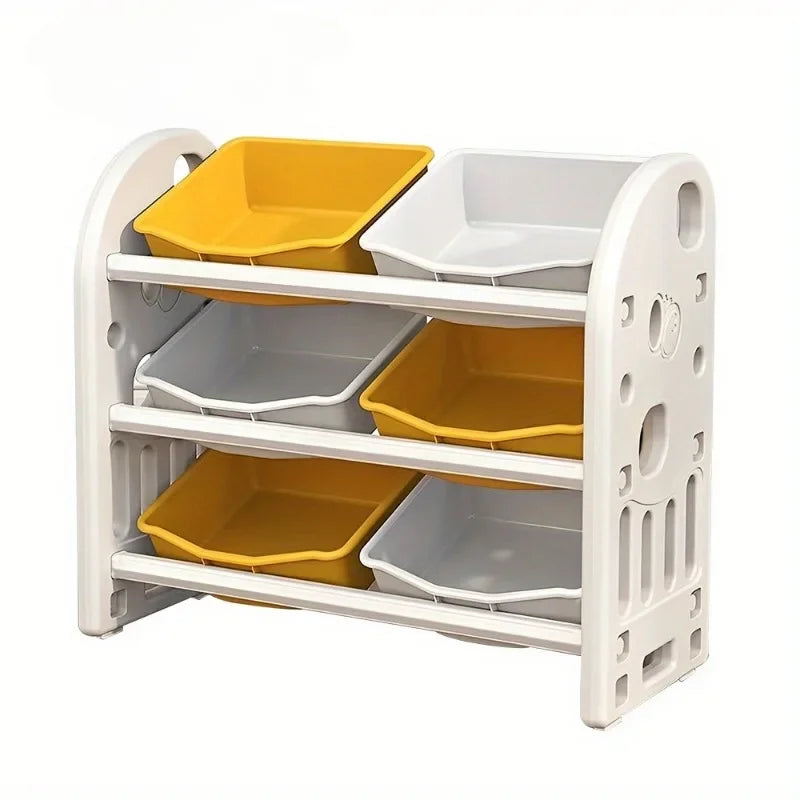 Multi-Purpose Toy Organizer Bookcase for Kids Room
