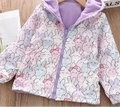 Kids Girls Double-Faced Cartoon Print Korean Style Coats childrensterritory
