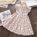 Kids Girls Floral Summer Fashion Dresses childrensterritory