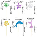 Mermaid Themed Cupcakes Toppers for Kids Party childrensterritory