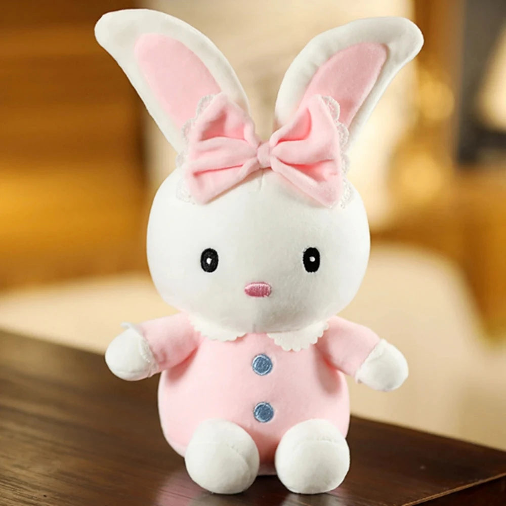 30CM Candy Color Rabbit Plush Toy for Birthday Christmas Gift childrensterritory