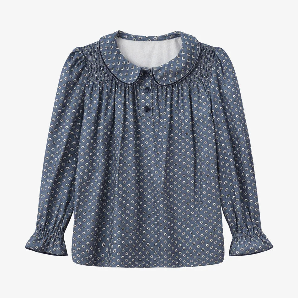 Blue Shabbos Print Soft Wool Knitted Family Matching Clothing childrensterritory