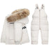 Little Boys Girls Thick Warm Down Jacket Jumpsuit Clothing Set childrensterritory