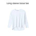 Solid Colour Full Sleeves Summer Clothing Sets For Girls childrensterritory
