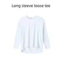 Solid Colour Full Sleeves Summer Clothing Sets For Girls childrensterritory