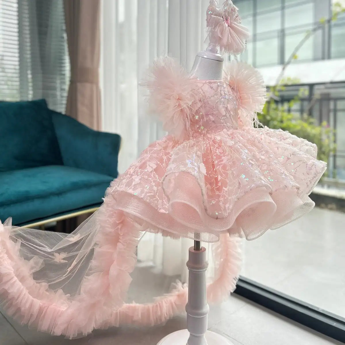 Gorgeous Lace Tulle Girls Special Occasions Luxury Dresses childrensterritory