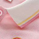 Little Girls Rainbow Design Polo-Style Summer Dress childrensterritory
