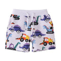 Kids Boys Jungle Theme Print Cotton Short Pants for Summer