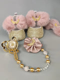 Luxury Keepsake Diamond Baby Bottles and Shoes Headband Set childrensterritory