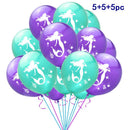 Under The Sea Theme Bubble Garlands, Seagrass, Seahorses Decor Supplies childrensterritory
