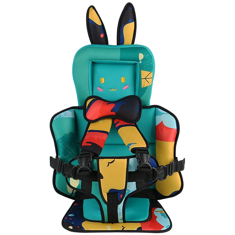Adjustable Cartoon Design Baby Seat Cushion with Belt childrensterritory