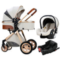 Luxury 3-in-1 High Landscape Baby Pushchair childrensterritory