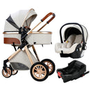 Luxury 3-in-1 High Landscape Baby Pushchair childrensterritory