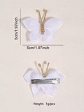 Gradient Butterfly Hair Clip Hair Accessories for Girls childrensterritory