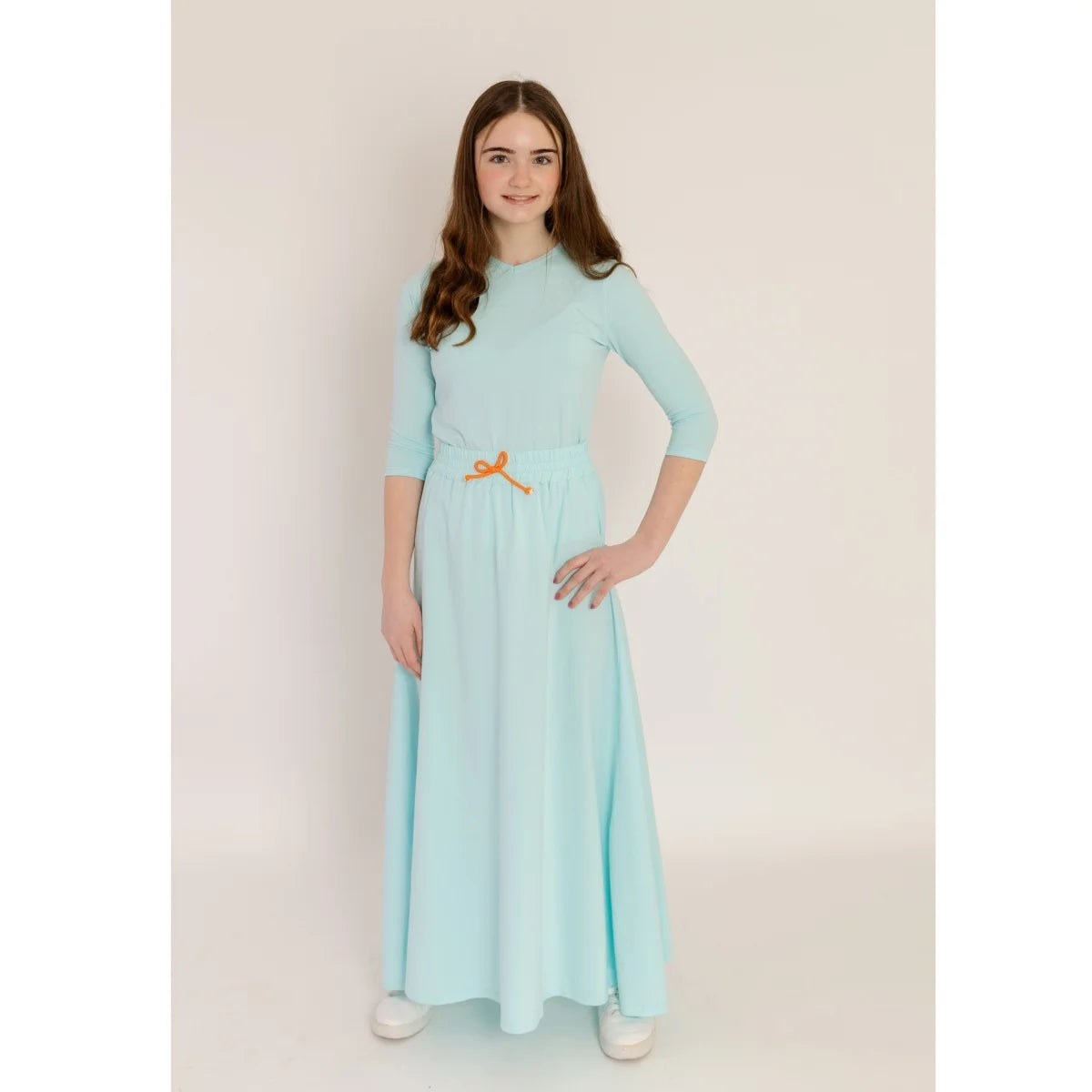 Solid Colour Summer Casual Family Matching Clothing Set