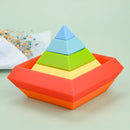 IQ-Enhanced Kids Silicone Building Block Toys