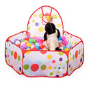 Foldable Shootable Ball Pit Play Tent for Kids Holiday Gifts childrensterritory