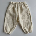 Printed Soft Cotton Girls Casual Pants childrensterritory