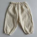 Printed Soft Cotton Girls Casual Pants childrensterritory