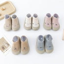 Baby Cute Cartoon Design Rubber Sole Floor Socks Shoes childrensterritory