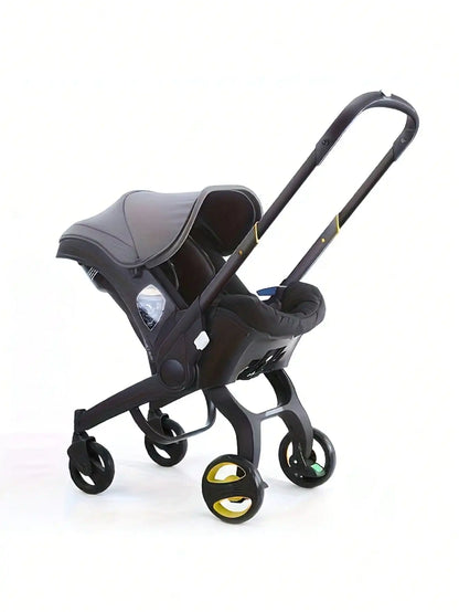 Lightweight and Foldable 4-in-1 Baby Stroller, Car Seat Compatible childrensterritory