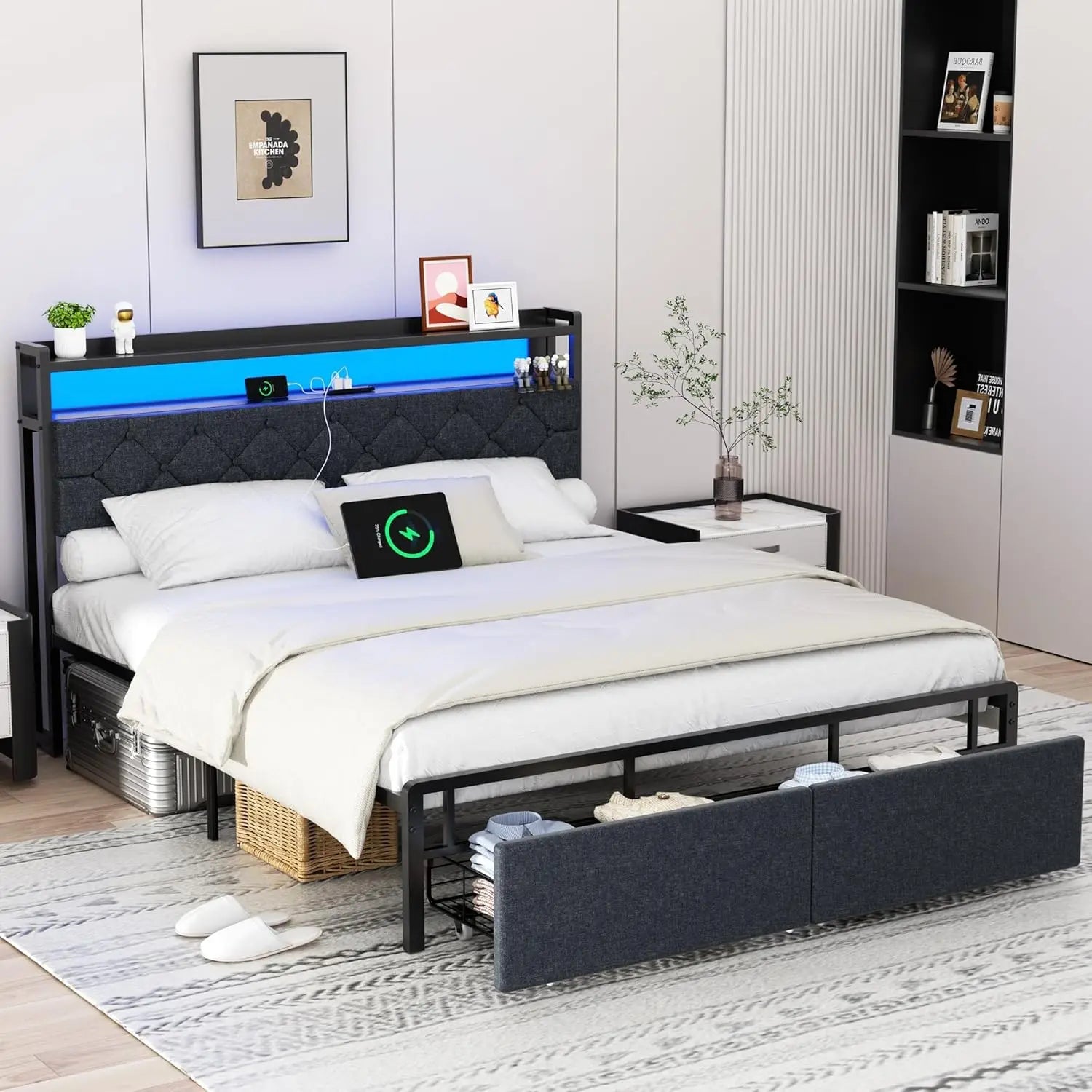 Luxury Kids Bed Frame with Premium Finish childrensterritory
