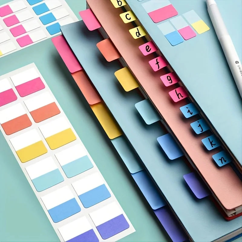 240/120/60PCS Multicolor Sticky Tabs Flags for Pages Markers
