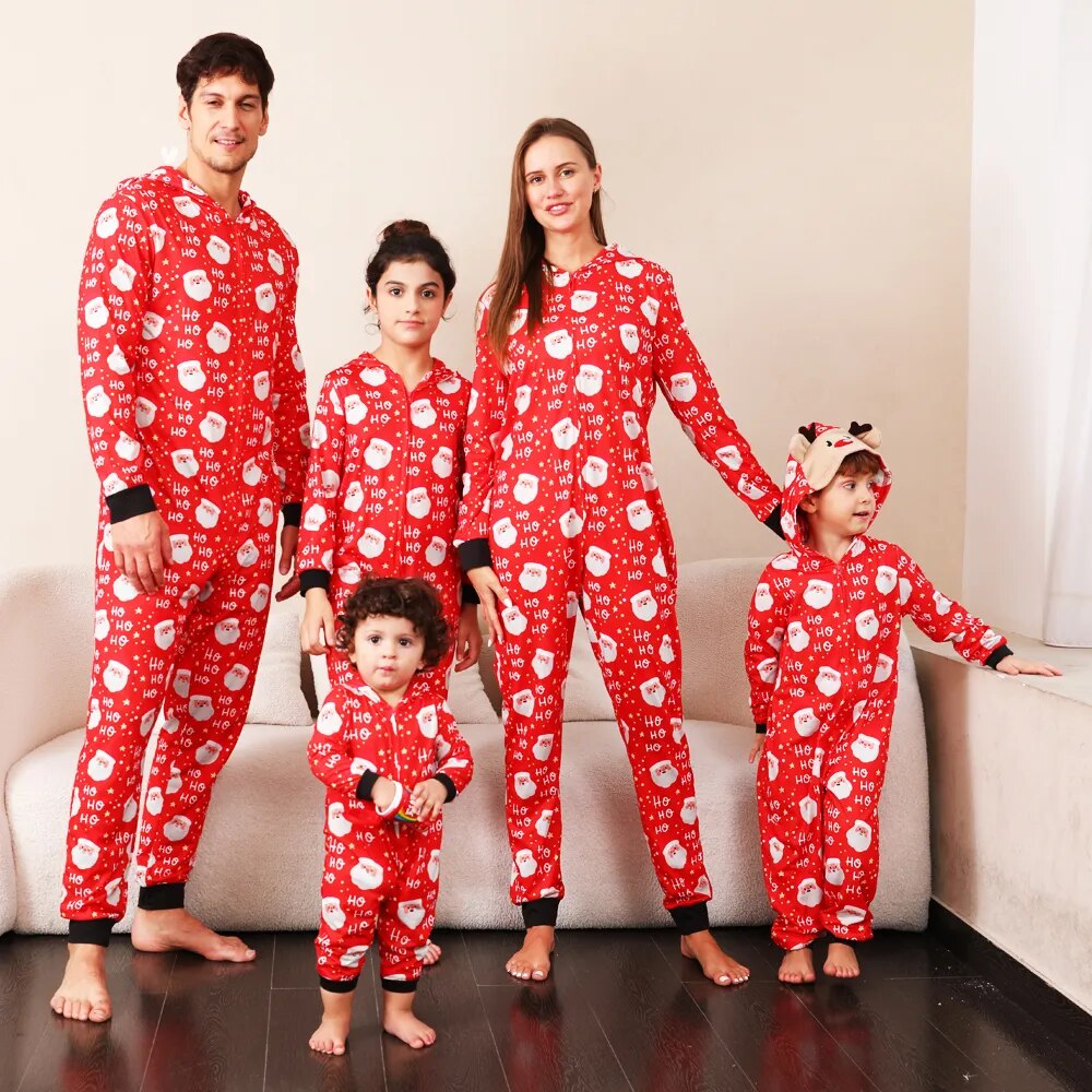 Warm Snowman Print Christmas Matching Pajamas for Family childrensterritory