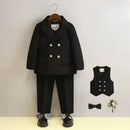 Kids Blazer Vest Pants Formal/Wedding Clothes Set