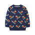Kids Cartoon Print Long Sleeve Sweatshirts childrensterritory