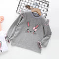 Kids Girl Cute Print Casual Sweatshirt And Pants 2-Piece Tracksuit