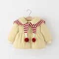 Girls' Long-Sleeved Soft Winter Jacket childrensterritory