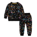 Children's Elmo Cartoon Print Clothes Sets for Boys, Girls