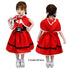 Kids Girls Fancy Cosplay Dresses for Halloween with Pumpkin Bag childrensterritory
