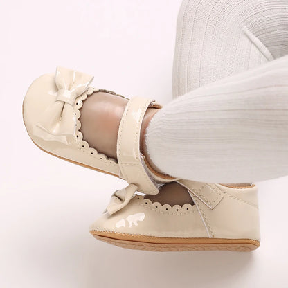 Infant Princess Girl Butterfly Knot Non-Slip Shoes childrensterritory