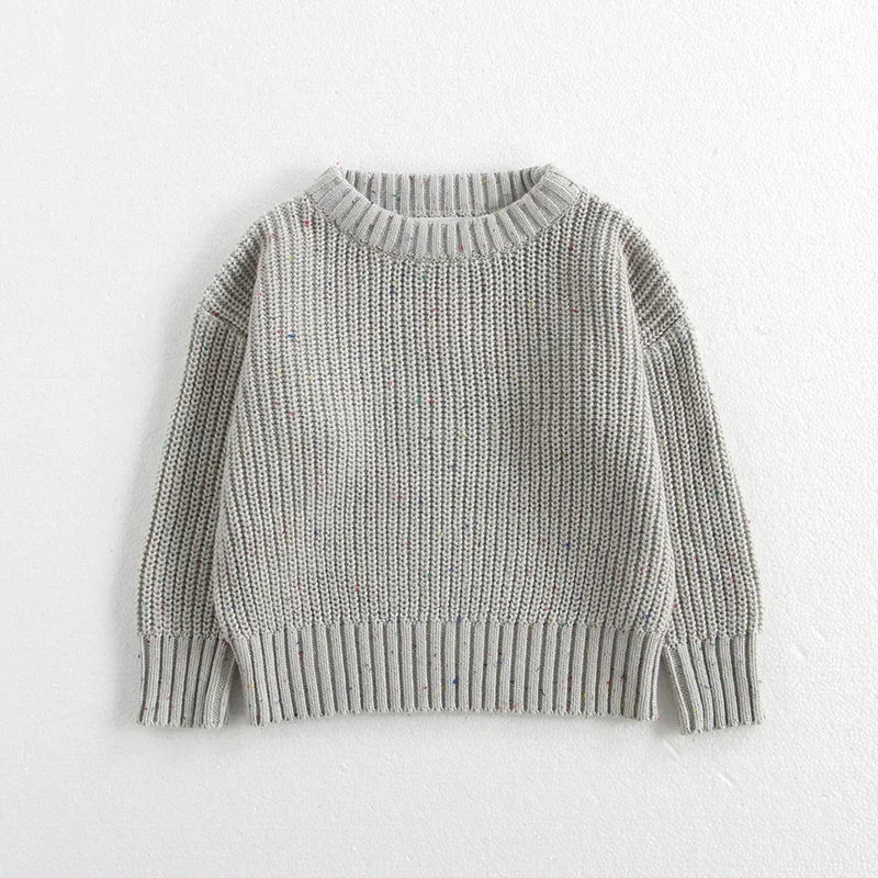 Kids Round Neck Long Sleeves Winter Sweater childrensterritory
