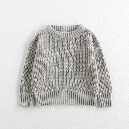 Kids Round Neck Long Sleeves Winter Sweater childrensterritory